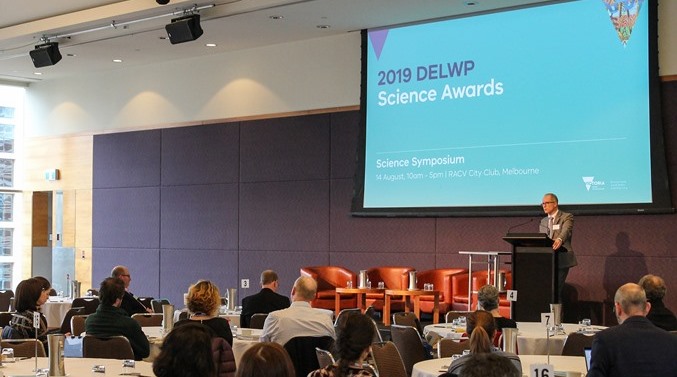 DELWP's Secretary presents the 2019 Science Awards