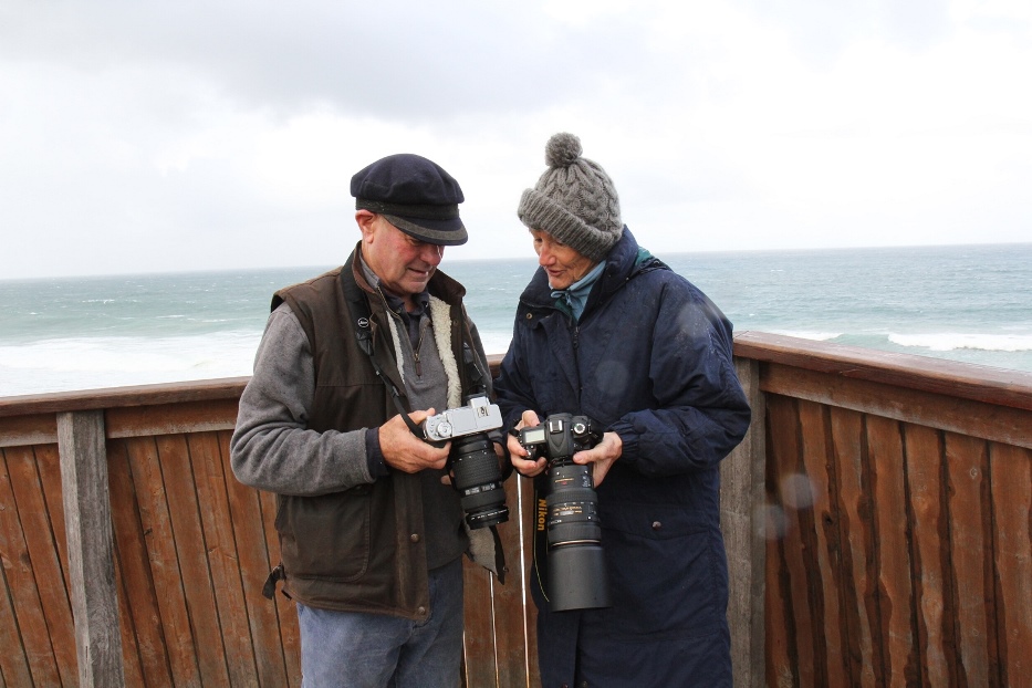 Members of the community near Warrnambool who regularly photograph whales