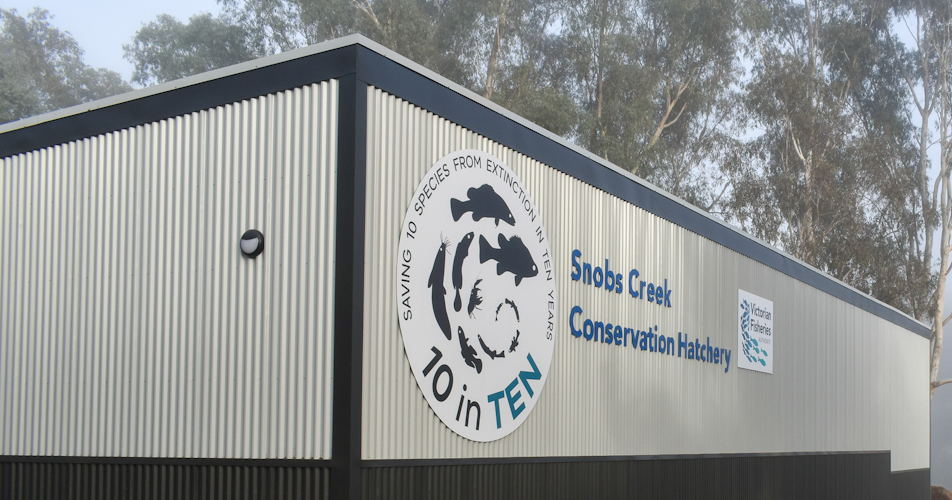 10inTen Conservation Hatchery Building Snobs Creek