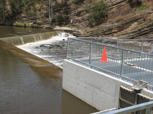 Dights Falls vertical slot fishway